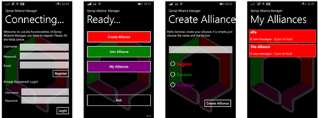 Disponibile nello Store di Windows Phone l'app Qonqr Alliance Manager