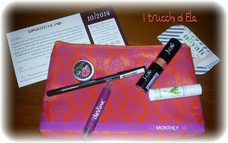 Lip Monthly di Ottobre