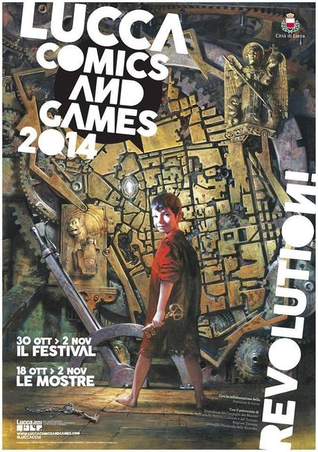 lucca comics 2014 poster