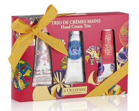 Trio di creme mani 20 € - crema mani Fleurs de Cerisier 30 ml, Crema mani Karité 30 ml, Crema mani Arlésienne 30 ml