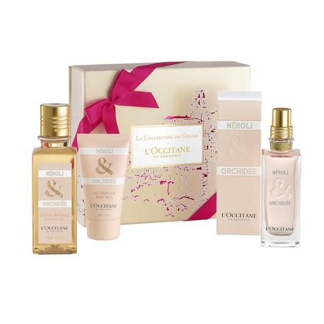 Box Néroli & Orchidée 59€ - gel doccia 175 ml, latte 50 ml, Eau de Toilette 75 ml