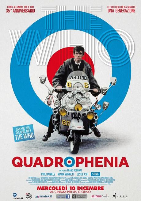 QUADROPHENIA: Mercoledì 10 dicembre