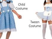 Sessualizzazione fanciullo: Costumi Halloween sexy bambini anni