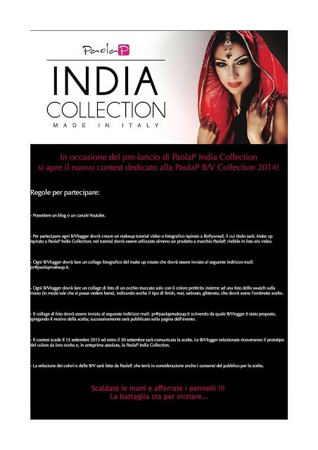 Make up ispirato a PaolaP India Collection