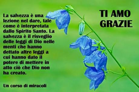 Quelli che sanno che tutti siamo Uno non hanno il bisogno della salvezza.