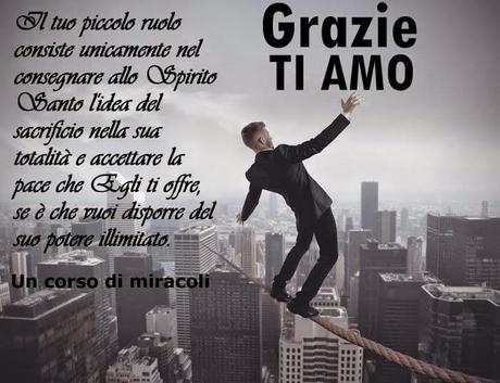 Il corpo non può darti né pace né agitazione, né allegria né dolore, perché è un mezzo non un fine.