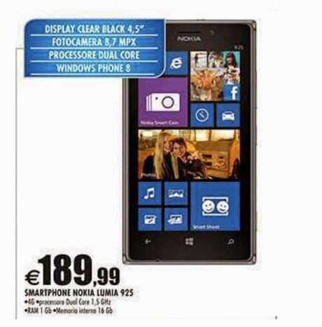 Da oggi Lumia 925 da Auchan a soli 189 euro