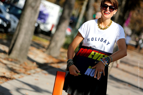 In the Street...Talking T-Shirt