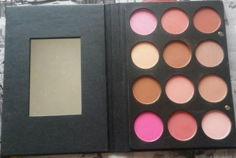 OFRA professional palette blush fard highlinger iluminanti bronzer terre