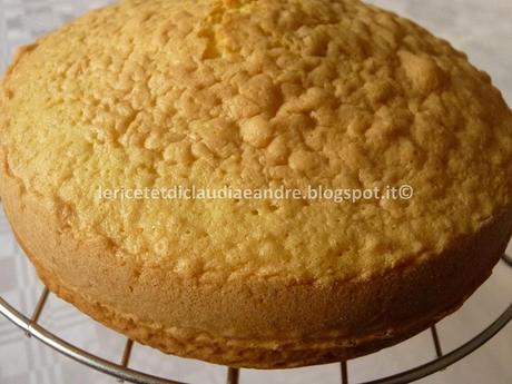 Pan di Spagna piccolino con diametro di 16 cm