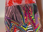 Stampe, patterns superfici dalla settimana della moda londra (moda donna primavera/estate 2015)
