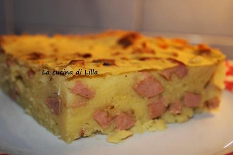 Torte salate: Sformato patate e wurstel