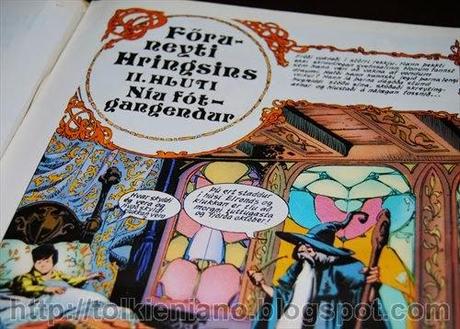 Hringadróttins-saga. Il SIgnore degli Anelli a fumetti islandese, 1980
