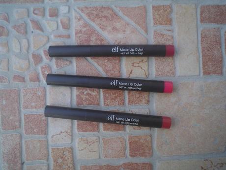 Haul e.l.f.: nuovi Matte Lip Colour