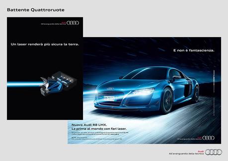 Quattroruote Audi R8 LMX