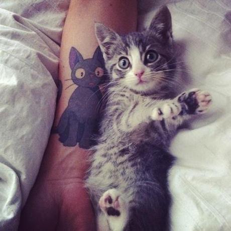 Lo voglio anche io.. un tatuaggino ino ino… cat-tattoos-2