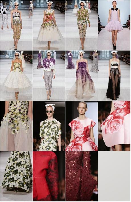 F/W 2014-15 fashion trends: floral
