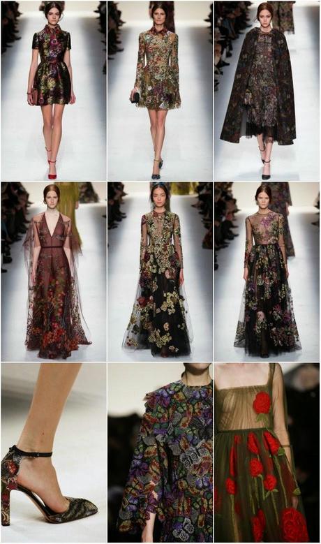 F/W 2014-15 fashion trends: floral