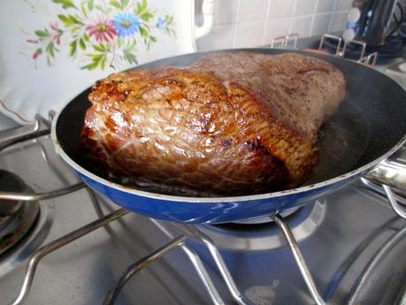 Roast-beef cotto a bassa temperatura nell' abbattitore di temperatura Fresco Irinox