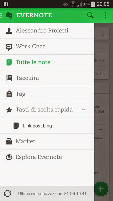 Workchat per Evernote e' finalmente arrivata