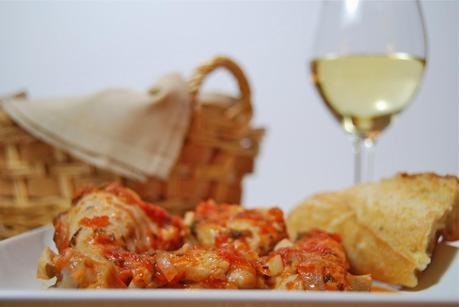 POLLO ALLA CACCIATORA