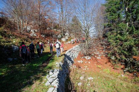 Veliki Vrh, castagne e ribolla : Autunno sul Matajur