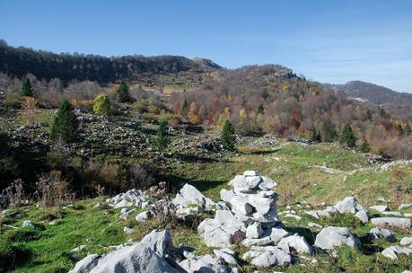 Veliki Vrh, castagne e ribolla : Autunno sul Matajur