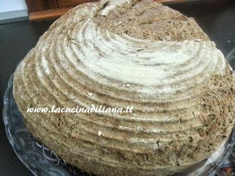 Pane con farina di Farro e di Grano Saraceno