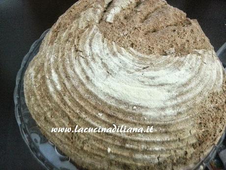 Pane con farina di Farro e di Grano Saraceno