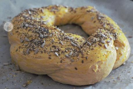 Treccia Di Farro Integrale Con La Zucca