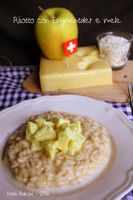 Risotto con Emmentaler e mele