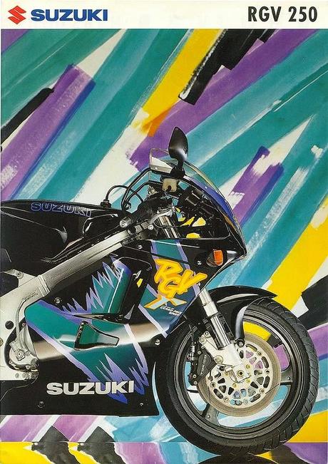 Vintage Brochures: Suzuki RGV 250N Γ 1992 (Germany)