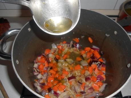 Pasta e fagioli ( Italian pasta with beans), my Italian recipe.