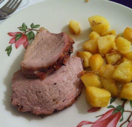 arrosto al pepe con patate