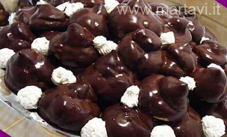 profiteroles al cioccolato