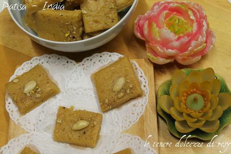 Patisa o Soan papdi - il dolce del Diwali indiano