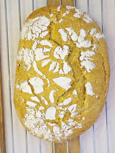 Pane alla zucca a lievitazione naturale