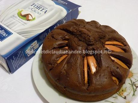 Torta al cacao con cachi