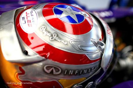 Arai GP-6 S.Vettel Austin 2014 by Jens Munser Designs
