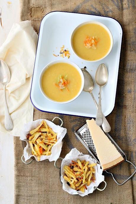 Zuppa di sedano rapa, con qualcosa in più!