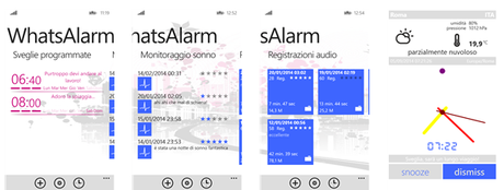 WhatsAlarm: controllo del sonno ed un dolce risveglio