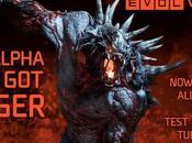 Evolve, Alpha disponibile anche