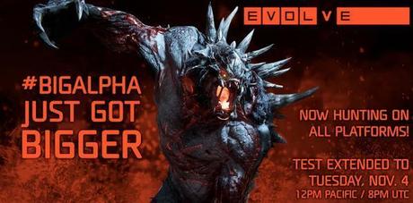 Evolve Big Alpha PS4 avaiable