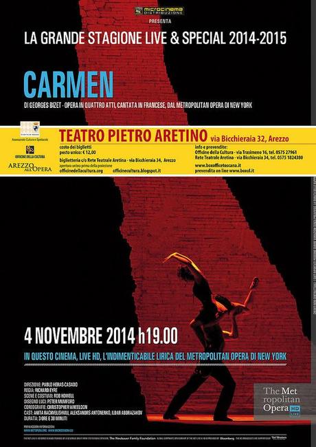 Ad Arezzo per Carmen, di Georges Bizet