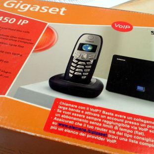 Cordless VoIP Siemens Gigaset C450IP