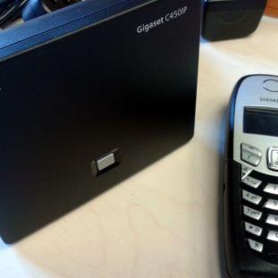 Cordless VoIP Siemens Gigaset C450IP