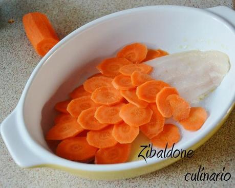 Nasello in crosta di carote
