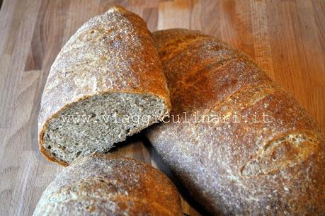 Pane fatto in casa con farina Petra 1 e 9