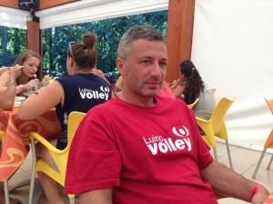 Il Presidente della Luino Volley, Roberto Cagliani