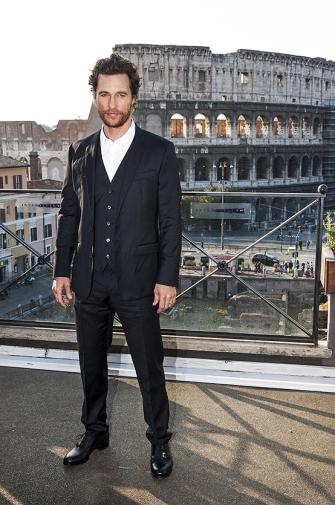 Matthew McConaughey a Roma